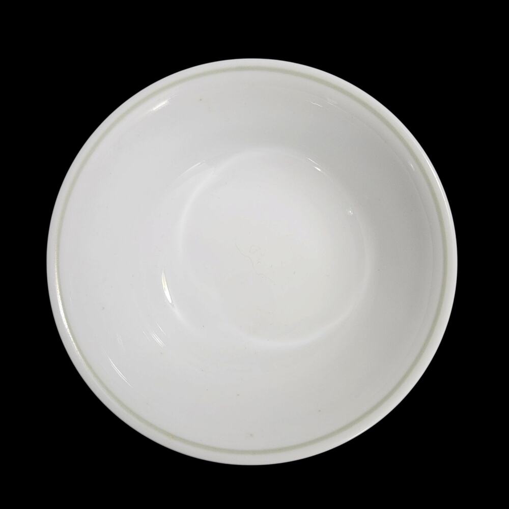 Corelle Gray Stripe Soup Cereal Bowls Set of 3 White Dinnerware